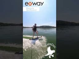 Exway Electric Surfboard #electricsurfboard #eskate #esurf #exway #insta360 #jetski