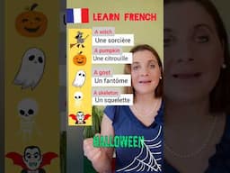 Halloween vocabulary in French _ Learn French vocabulary for Halloween