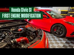 Installing INJEN SP COLD AIR INTAKE For My 2022 HONDA CIVIC Si