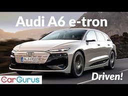 Audi A6 e-tron Review: Electric estate car takes the fight to BMW