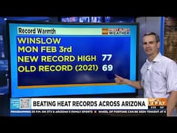 Beating heat records across Arizona