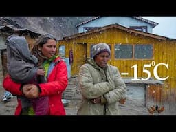 Best Life in the Mountain Village During Winter: Surviving -15°C – A Day in the Life at Rara Lake