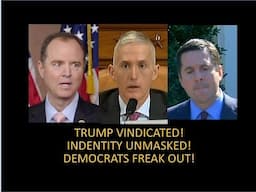 Bombshell! Trump Was Unmasked! Trump Wire Tapped! Crickets From You! Democrats Freaking Out!