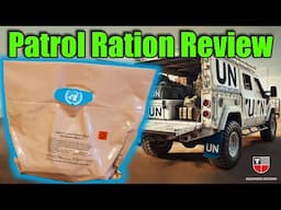 United Nations Combat Ration (12-Hour Patrol MRE) UN Forces Peacekeeper Meal Ready To Eat Taste Test