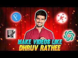 How to Make Videos Like DHRUV RATHEE | Start Information YouTube Channel