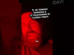 🌪️130 #TORNADO WARNINGS & 27 TOUCHDOWNS IN #FLORIDA #hurricanemilton2024🌀#hurricane #milton