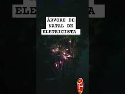 Árvore de Natal de eletricista