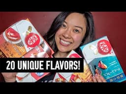 My Crazy Japanese Kit Kat Haul from Tokyo | 20 Unique Flavors! (2020)