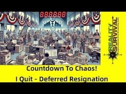 Government In Chaos - I Quit - Deferred Resignation Program