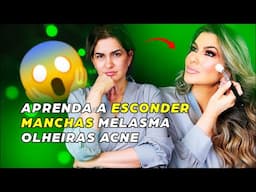 COMO ESCONDER OLHEIRAS, MELASMA, MANCHAS E ACNE COM MAQUIAGEM [LIVE ALICE SALAZAR] - 22/01 às 10h