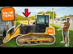 BUYING A BULLDOZER OFF TEMU!! (Temu Unboxing!)