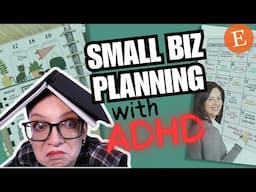 How I Plan & Schedule My Biz with ADHD (what I *actually* use) | Type Nine Studio