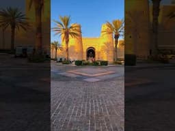 Beautiful Hotel in Abu Dhabi Desert #shorts #youtube #youtubeshorts