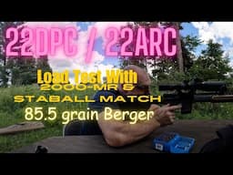 22DPC / 22ARC - Staball Match and 2000-MR load test