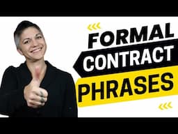 Formal Contract Phrases for IELTS Business Topics   IELTS Energy Podcast 1455