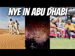 New Year's In Abu Dhabi | Fireworks | Desert Dune | Louvre | Yas Marina | Miracle Garden | Sharjah