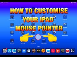 How To Customize Your iPad Mouse Pointer