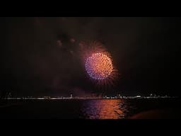 Boston Harbor Fireworks First Night 2025 Happy New Year Panasonic GH7 Venus Laowa 7.5mm f2 lens HDR