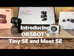 Quality and Value with OBSBOT Tiny SE OBSBOT Meet SE Best AI-Powered FHD webcam for game streaming