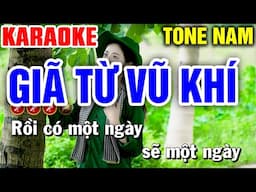 MỘT MAI GIÃ TỪ VŨ KHÍ Karaoke Nhạc Sống Tone Nam - Mai Phạm Karaoke