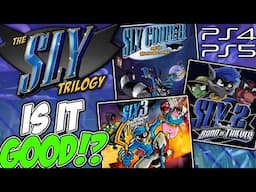 The Sly Trilogy Is Now On PS4/5!  But Is It Good?  Well...