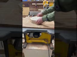 Making a bowl on the table saw #tablesaw #makingabowl