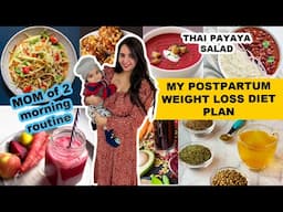 INDIAN MOM WIEGHT LOSS FULL MORNING ROUTINE~THAI PAPAYA SALAD + VEGETABLE JUICE~COFFEE WARMER CUP