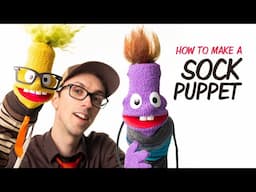 How to Make a Sock Puppet (No Sewing)