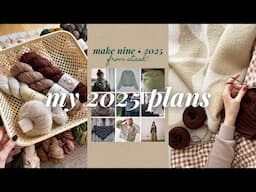 my 2025 knitting plans, intentions & make 9 • marlene knits