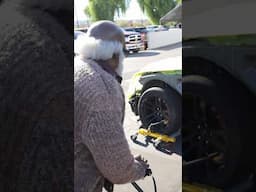 Grandpa Wrecked A  Dodge Hellcat #funny