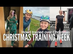 How I Trained Over Christmas || Triathlete Winter Training