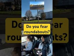 DO YOU FEAR ROUNDABOUTS? #driving #test #london #road #car #nerves #learn #howto #pass #auto