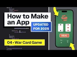 Build a War Card Game App (Xcode 16 Updated)