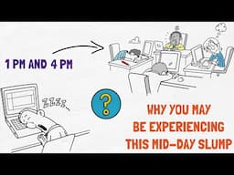 Why You're Always Tired Between 1pm-4pm and What To Do About It (animated video)