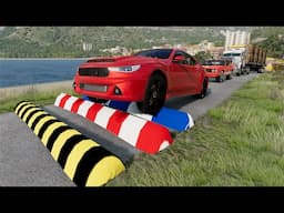 Mobil Vs Speed Bumps Beamng.Drive