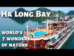 One of the WORLD'S SEVEN WONDERS OF NATURE - HA LONG BAY | Best Luxury Cruise |Travel Vlog #54 |NEXT