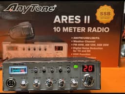 Anytone Ares II Tune-up Report and Service Menu