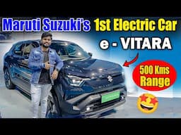 Maruti Suzuki e - VITARA Review🤩 | 500 Kms Range | Electric Cars 2025 | Electric Vehicles India