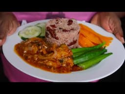 Jamaican Rice & Peas with Jack Mackerel