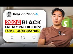 Black Friday and Cyber Monday Predictions for E-com Brands in 2024