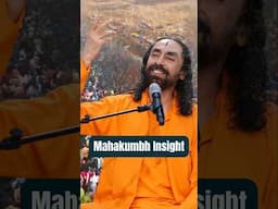 Mahakumbh Mela 2025: A Once-in-144-Years Celestial Spectacle l Swami Mukundananda #shorts