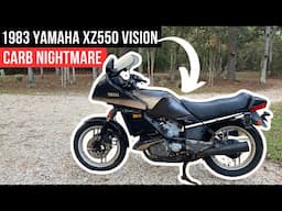 1983 Yamaha XZ550RK Vision Carb Nightmare   HD 1080p