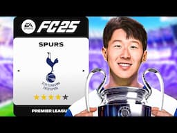 Becoming the ULTIMATE Spurs Manager!