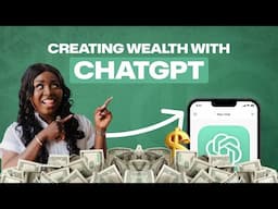 How To Use ChatGPT To Create Financial Abundance & Wealth In 2025 | The Fisayo