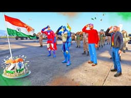 Rope Hero And Tipson Celebrate Republic Day In GTA 5! #26january