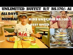 Unlimited Buffet Breakfast Rs.170/- ||  All Days Mumbai