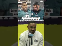 Jalen Hurts gave Michael Vick his flowers 💐