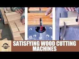 Most Satisfying Wood Cutting Machines With Ideas