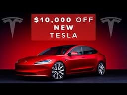 HUGE New Incentives On All Tesla Models | Best Prices Of 2025