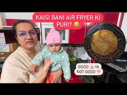 KAISI BANI AIR FRYER KI PURI? || KYA KOI KHA SAKTA HAI YE?? 😱 || ROHINIDILAIK